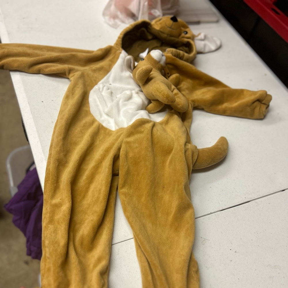 Target Kids Kangaroo Costume in Brown and White
